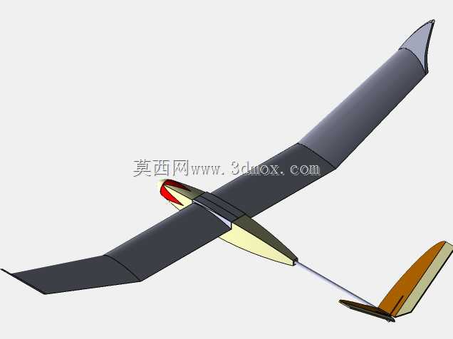 SRG-12小型电动滑翔机,翼展1.3米