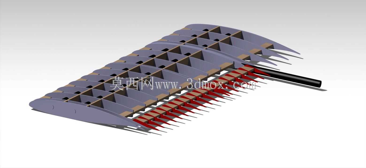 PB3的1/2机翼结构