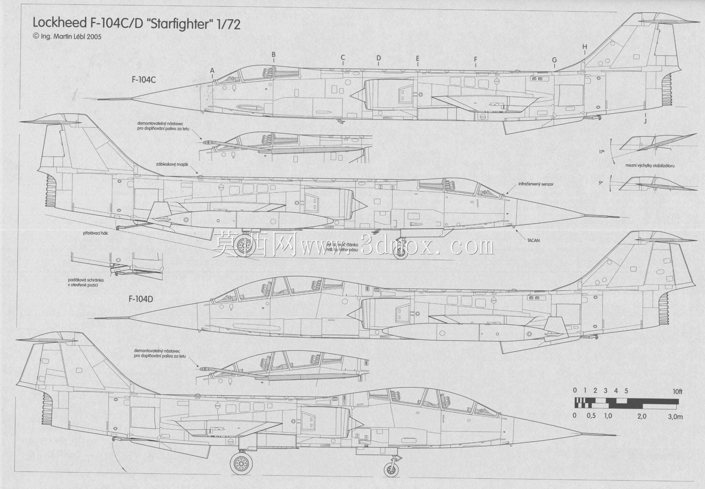 F-104星际战斗机双座