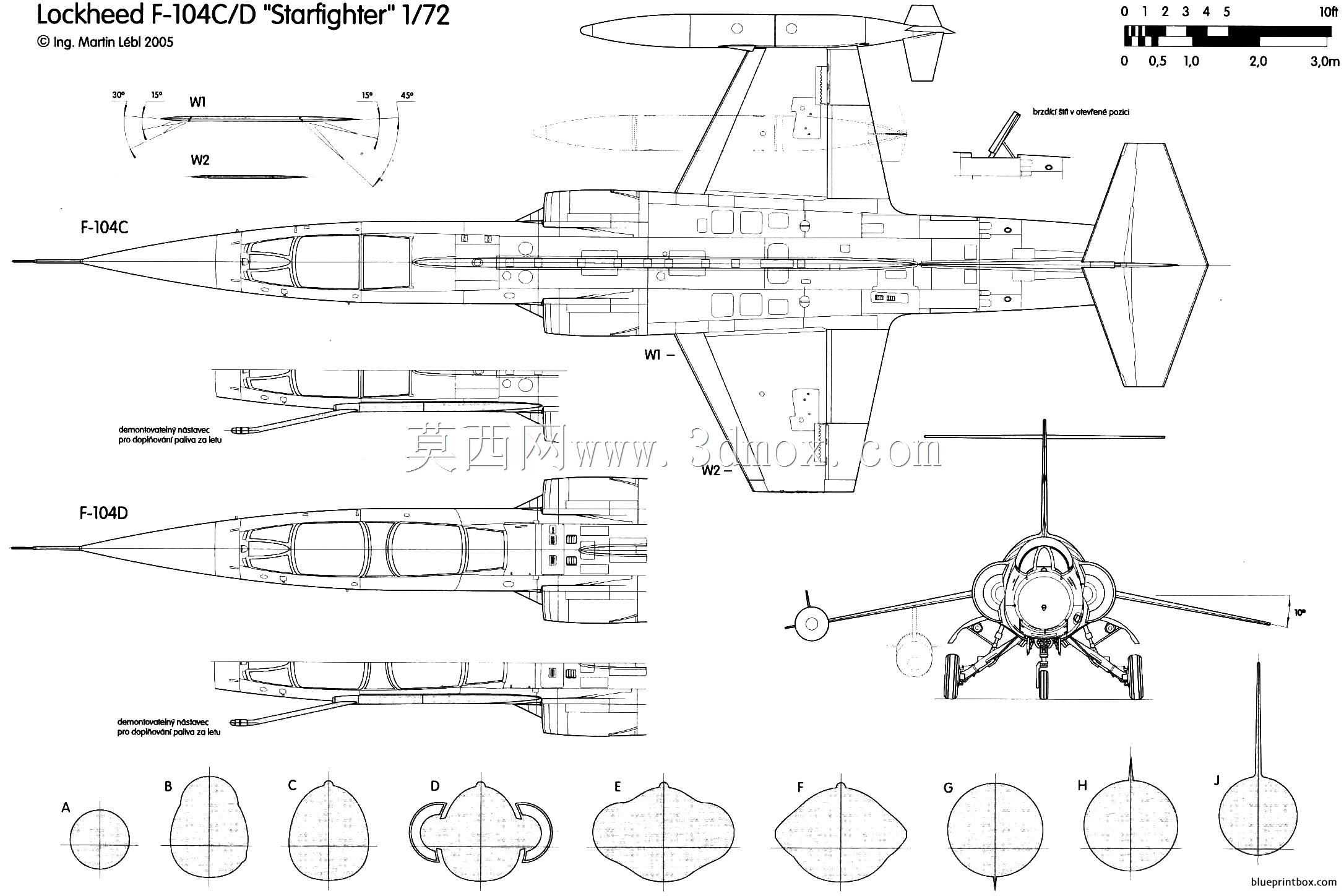F-104星际战斗机双座