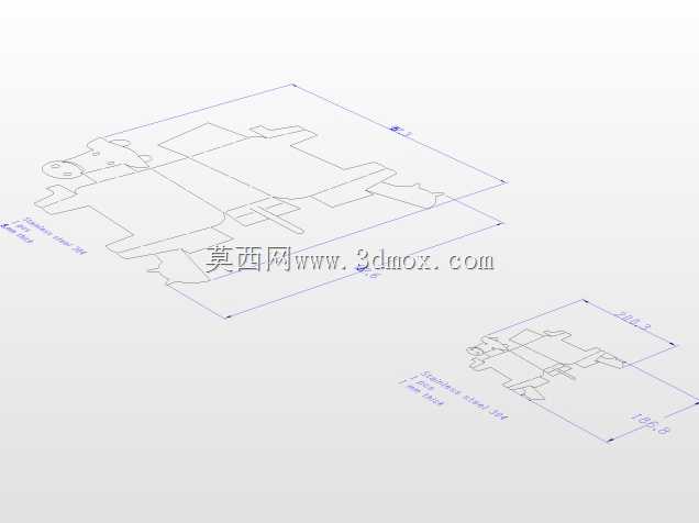 折叠式钢牛