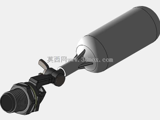 PVC微型浮球阀,带固定臂和1/2“MIPT入口