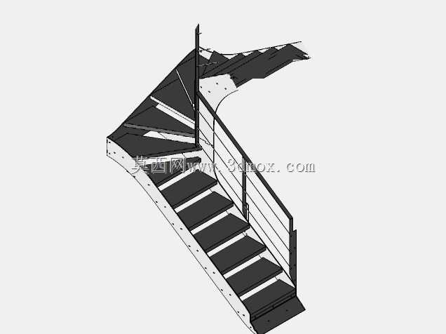 escalier双夸脱tournant