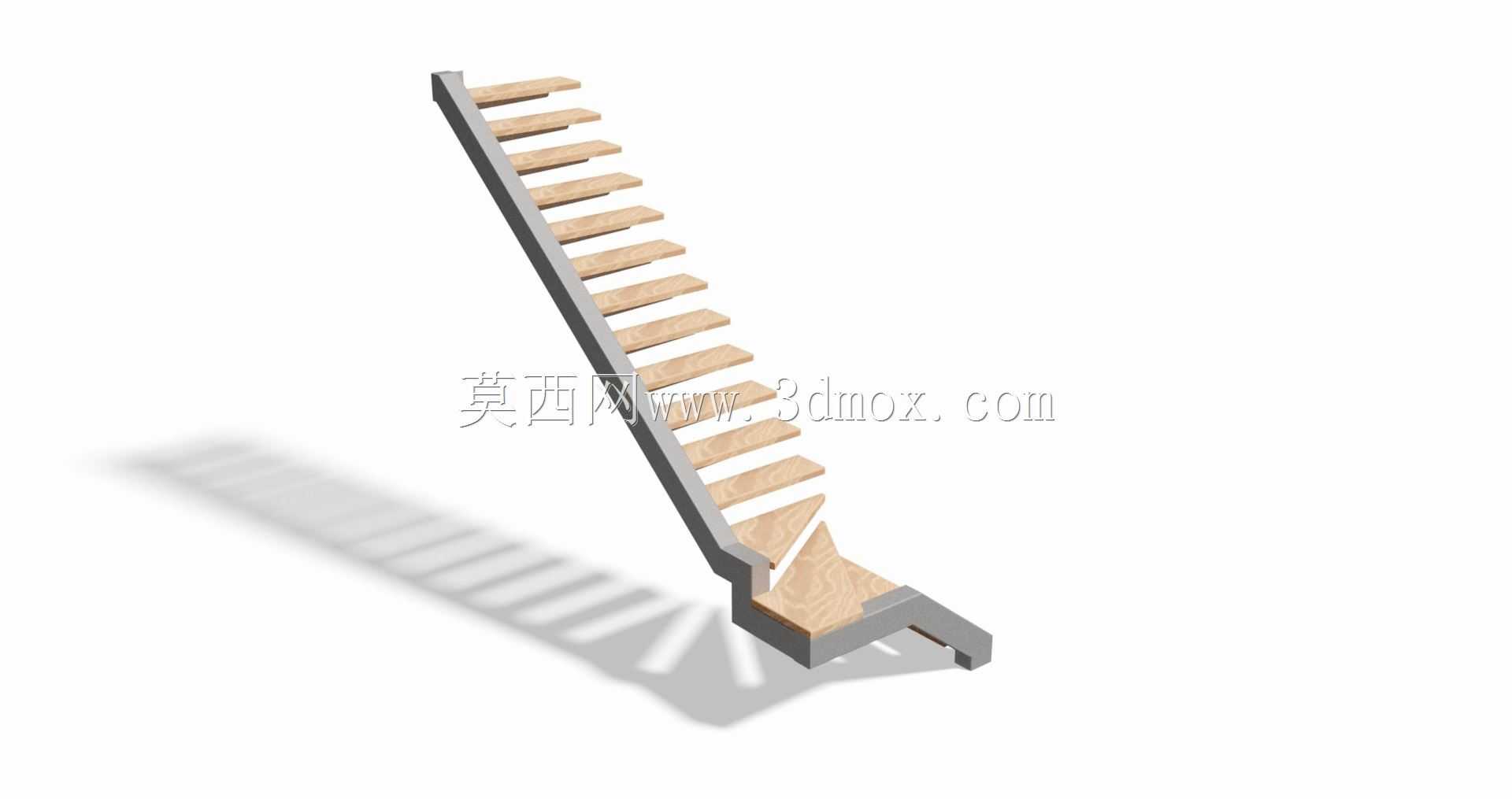 Escalier un limon����������