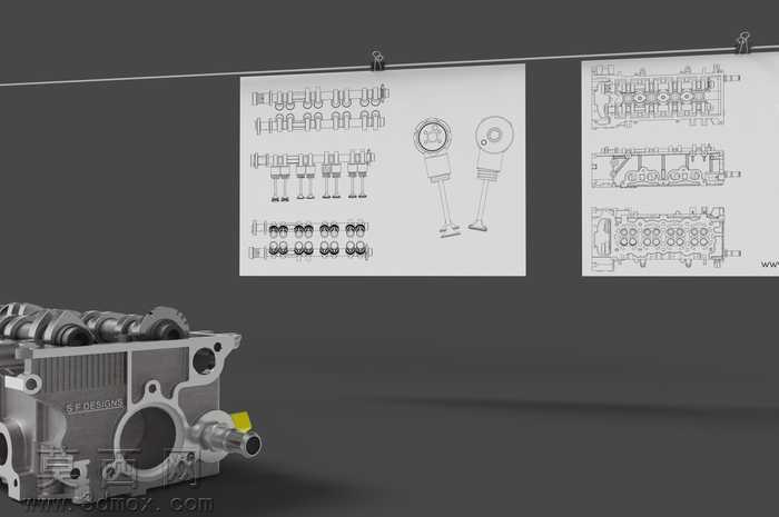 气缸盖总成
