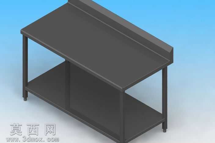 不锈钢工作台底部架子上
