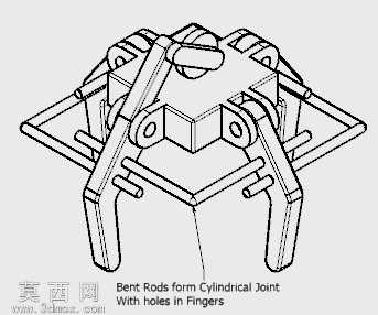 新型单自由度夹持器