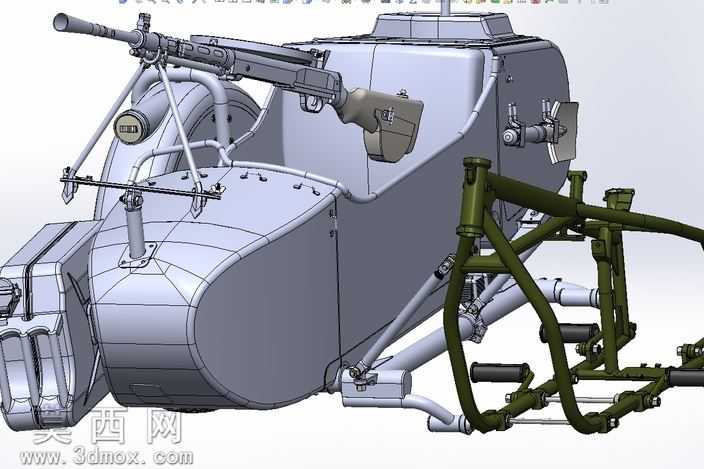 "M-72"协作项目-"边车-军事版本"