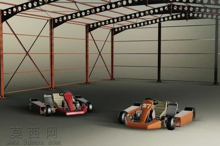 �ڹ�ҵ�����е�GoKart
