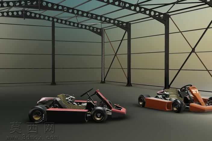�ڹ�ҵ�����е�GoKart
