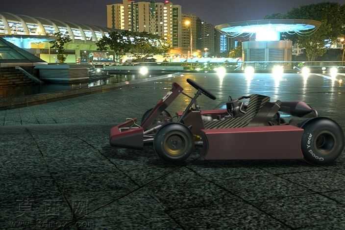 �ڹ�ҵ�����е�GoKart
