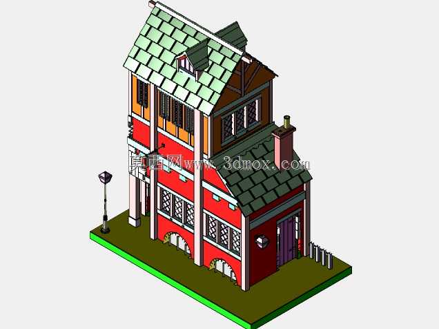 概念建筑比例模型