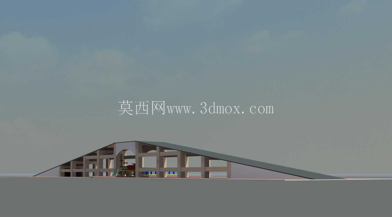 在桥下训练