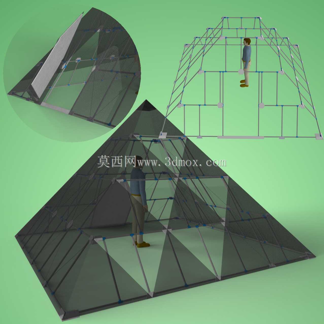 吉萨大金字塔复制品