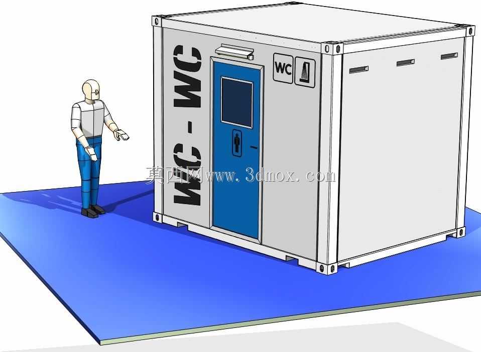 3WC-概念紧急集装箱床镇。