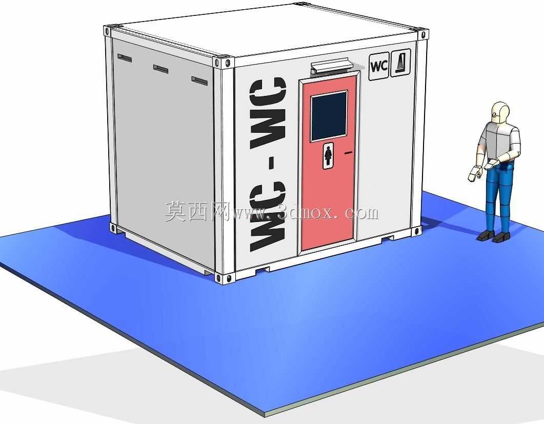 3WC-概念紧急集装箱床镇。