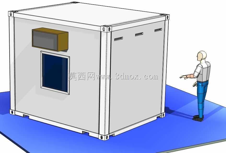 3WC-概念紧急集装箱床镇。