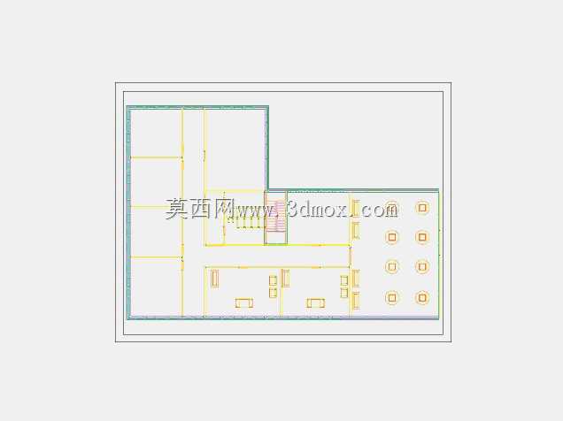 Revit技能展示:6层企业办公楼