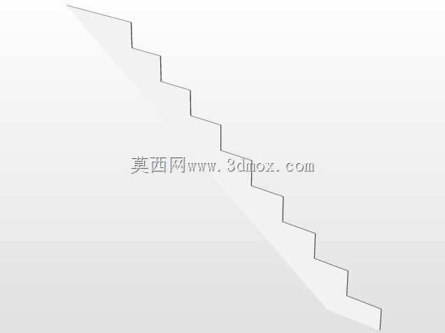 全版楼梯配有不锈钢扶手