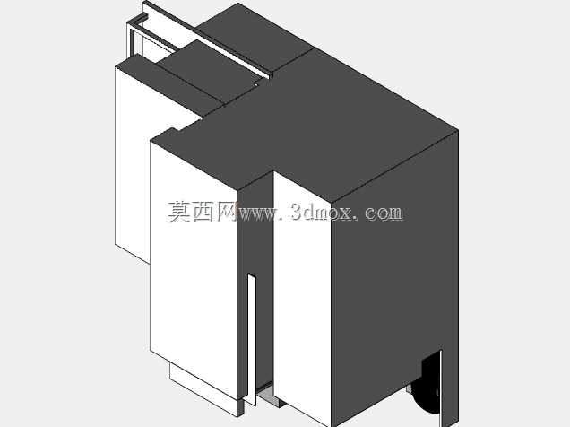 带附加的3D房屋