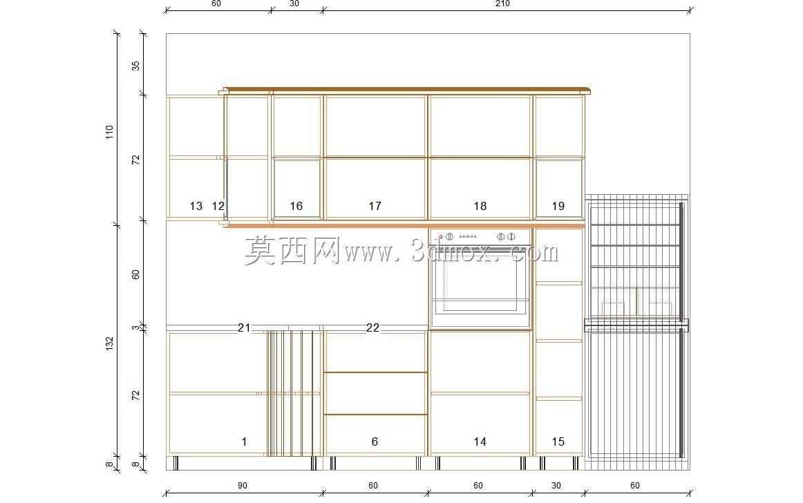 卡尔风格厨房(全尺寸)