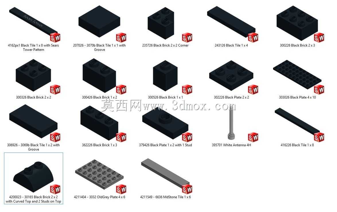 乐高建筑集21000威利斯(西尔斯)大厦