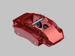 BREMBO卡钳后部00保时捷BOXSTER S 986 RH