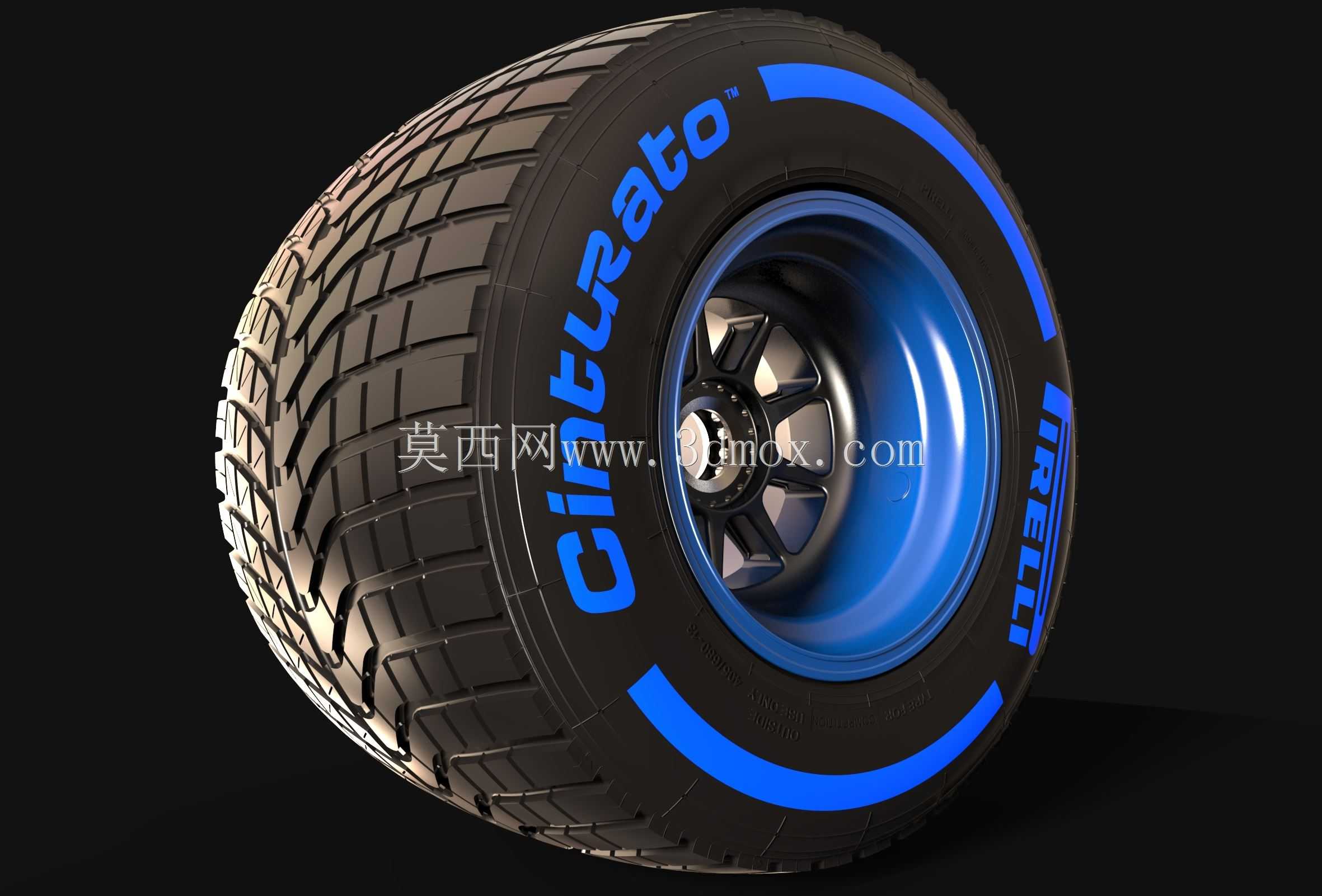 F1 2017-2020倍耐力Cinturato轮胎湿跑道405/680-13(左后)