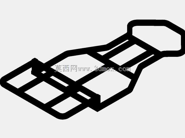 卡丁车底盘模型