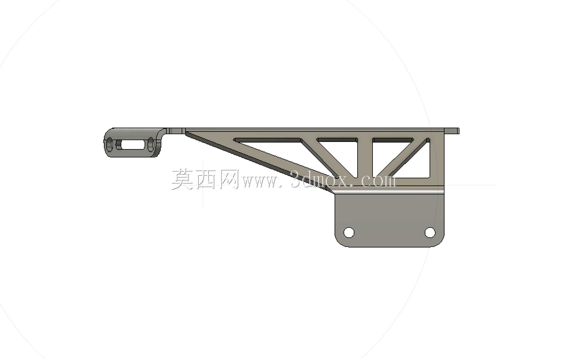钣金摩托车后座架