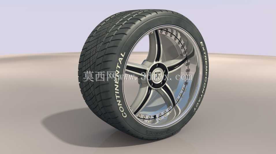 Asanti B2车轮w。接触式轮胎