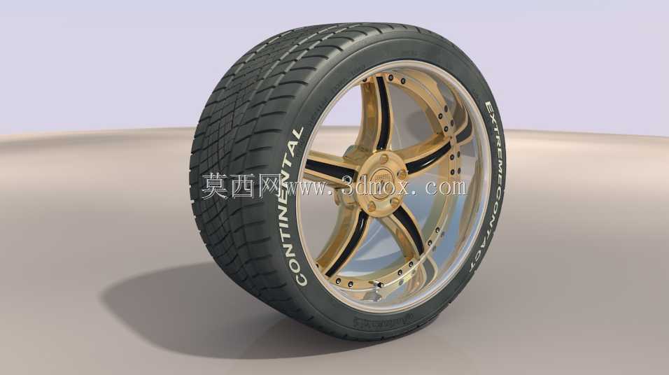 Asanti B2车轮w。接触式轮胎