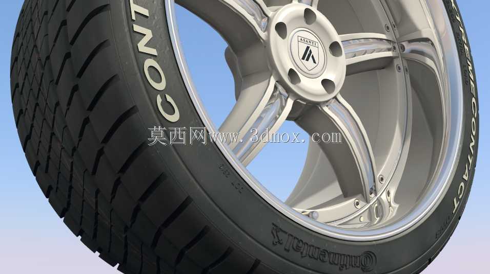 Asanti B2车轮w。接触式轮胎