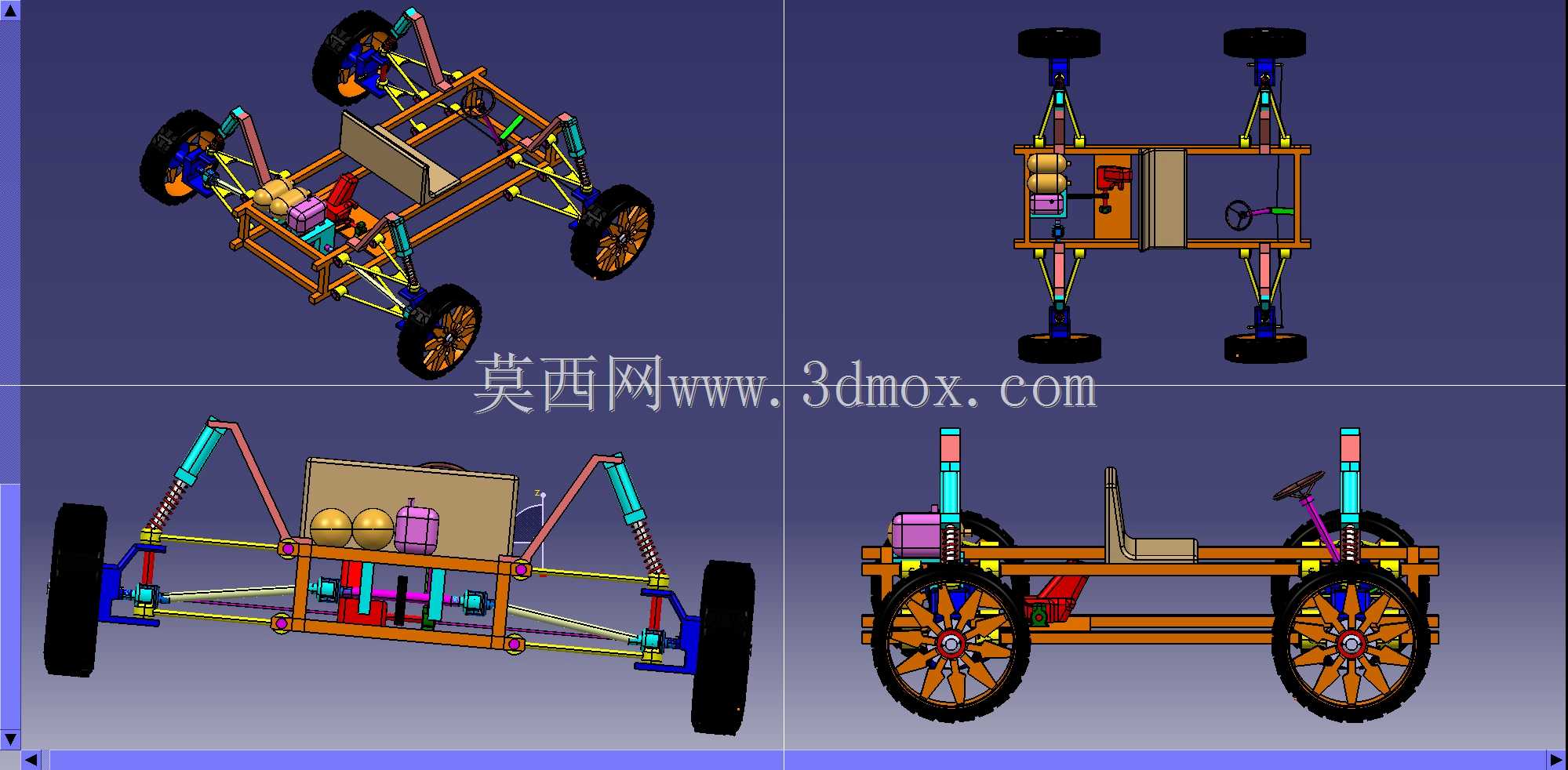 高度可调悬挂车