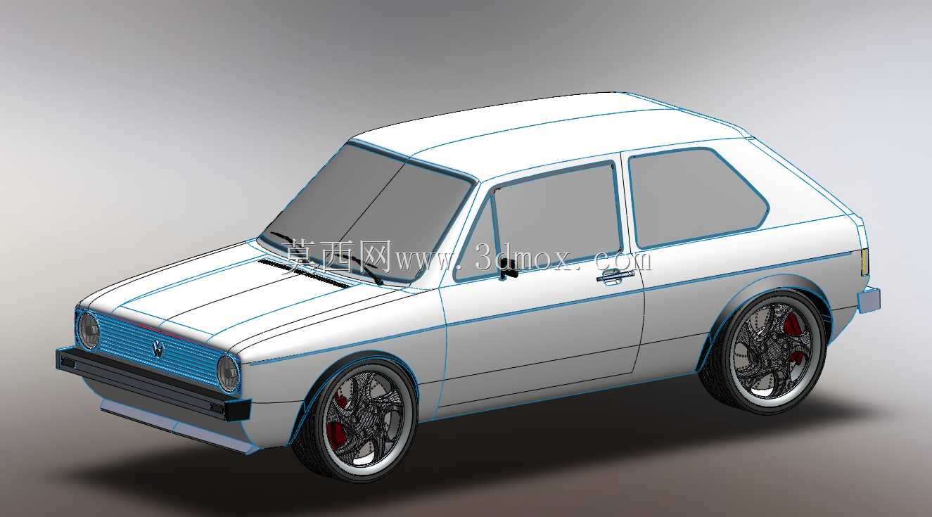 高尔夫Mk1车身外壳