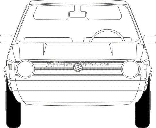 高尔夫Mk1车身外壳