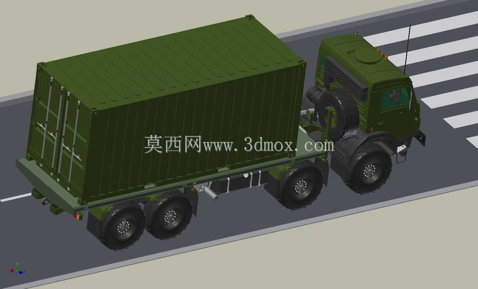 ����˹����KAMAZ 63501 8X8����װ��20Ӣ��