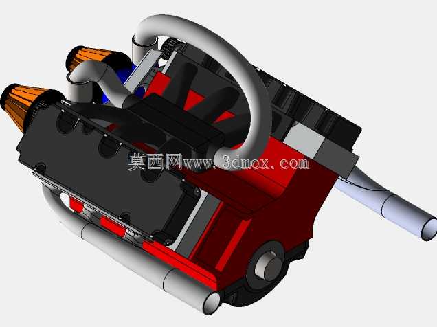 V6双涡轮增压器发动机