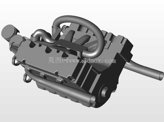 V6双涡轮增压器发动机