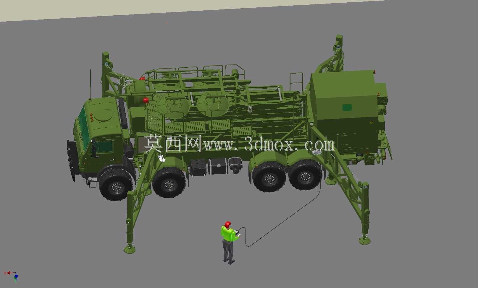 ����˹������KAMAZ 63501 8x8�����䱸��MIK-MKS���ƶ�ϵͳ