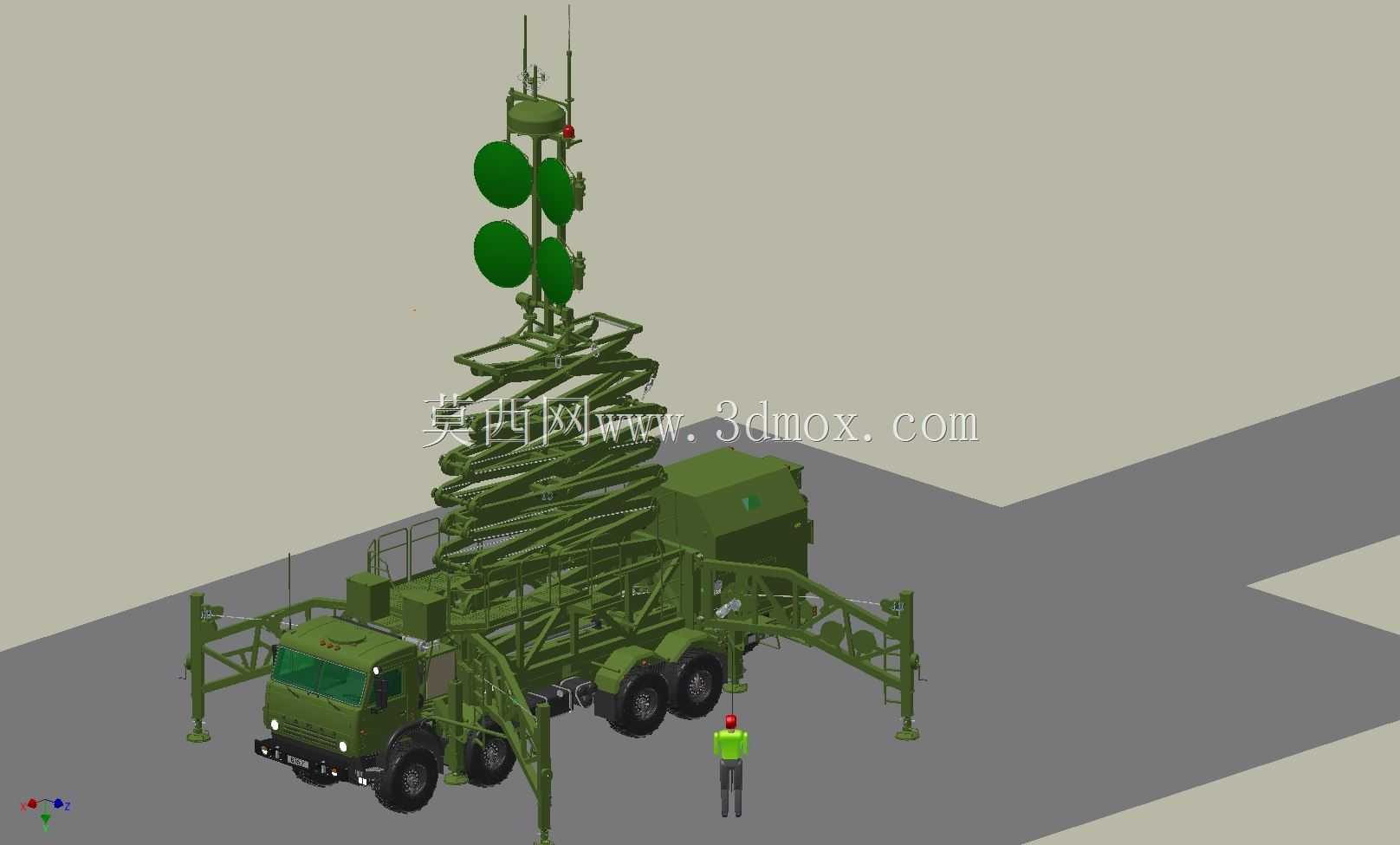����˹������KAMAZ 63501 8x8�����䱸��MIK-MKS���ƶ�ϵͳ
