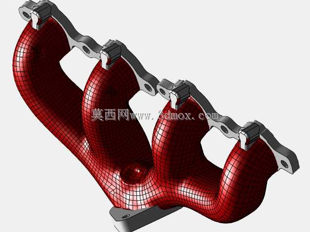 克尔维特C6排气歧管