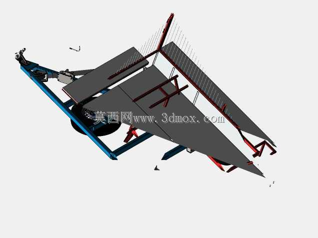 倾翻8x4英尺拖车