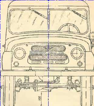 UAZ 469车体