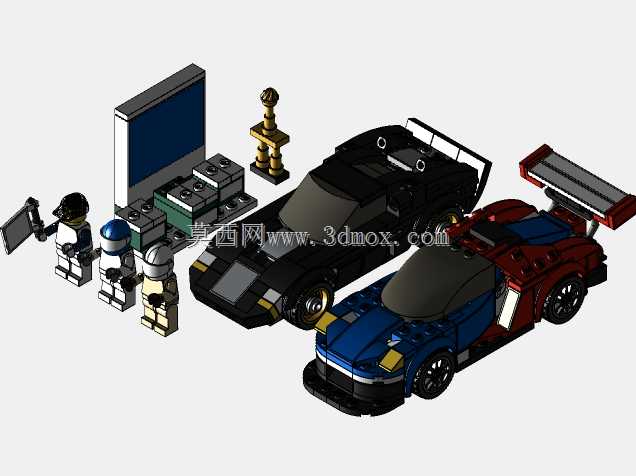 乐高速度冠军-2016福特GT\u0026 1966福特GT40(75881)