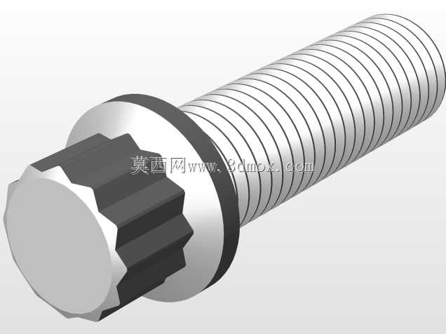 所有5-16in-24 12角法兰头螺钉