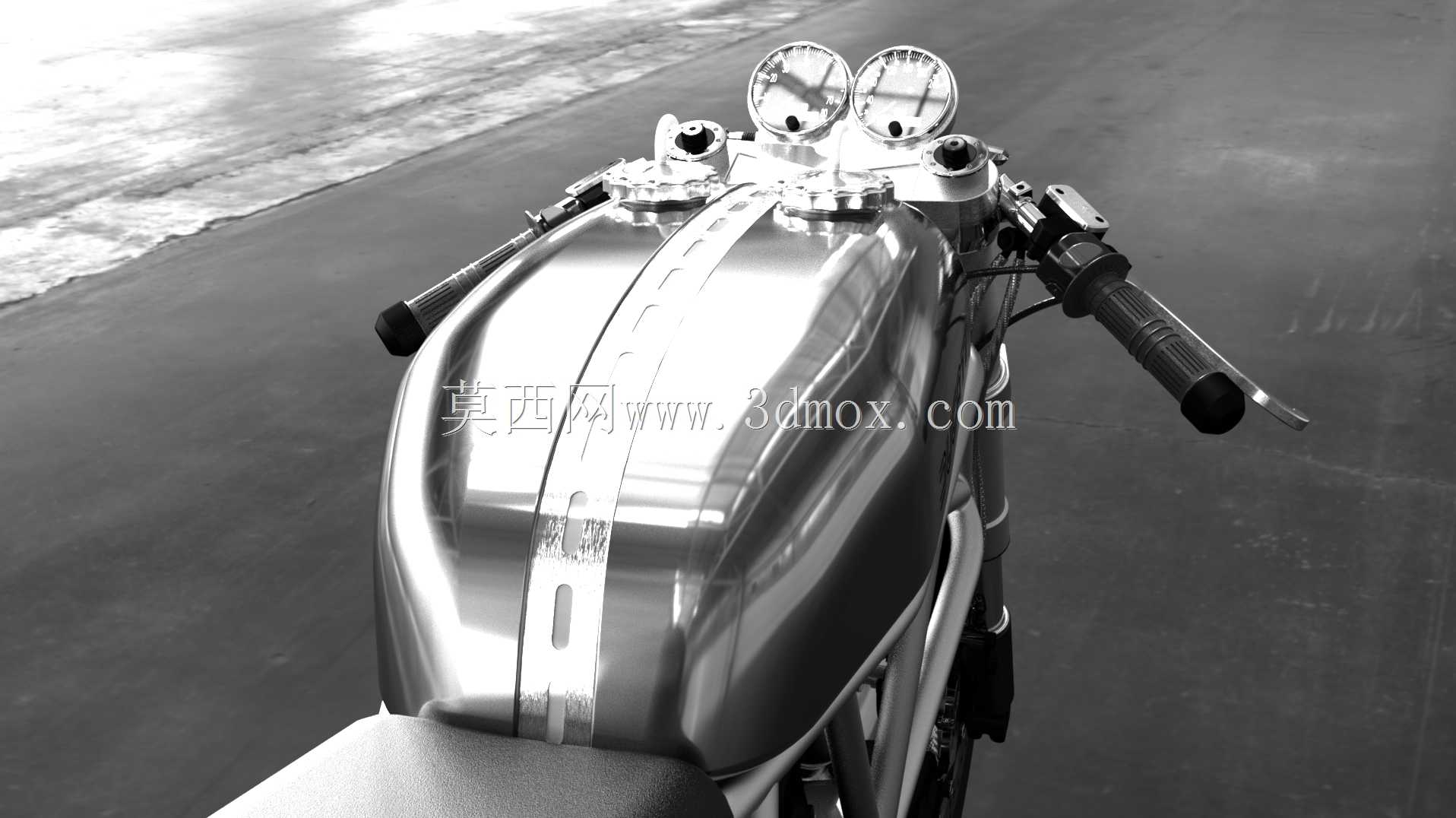 杜卡迪900SS咖啡馆é 赛车手(沃尔特·西格尔致敬)