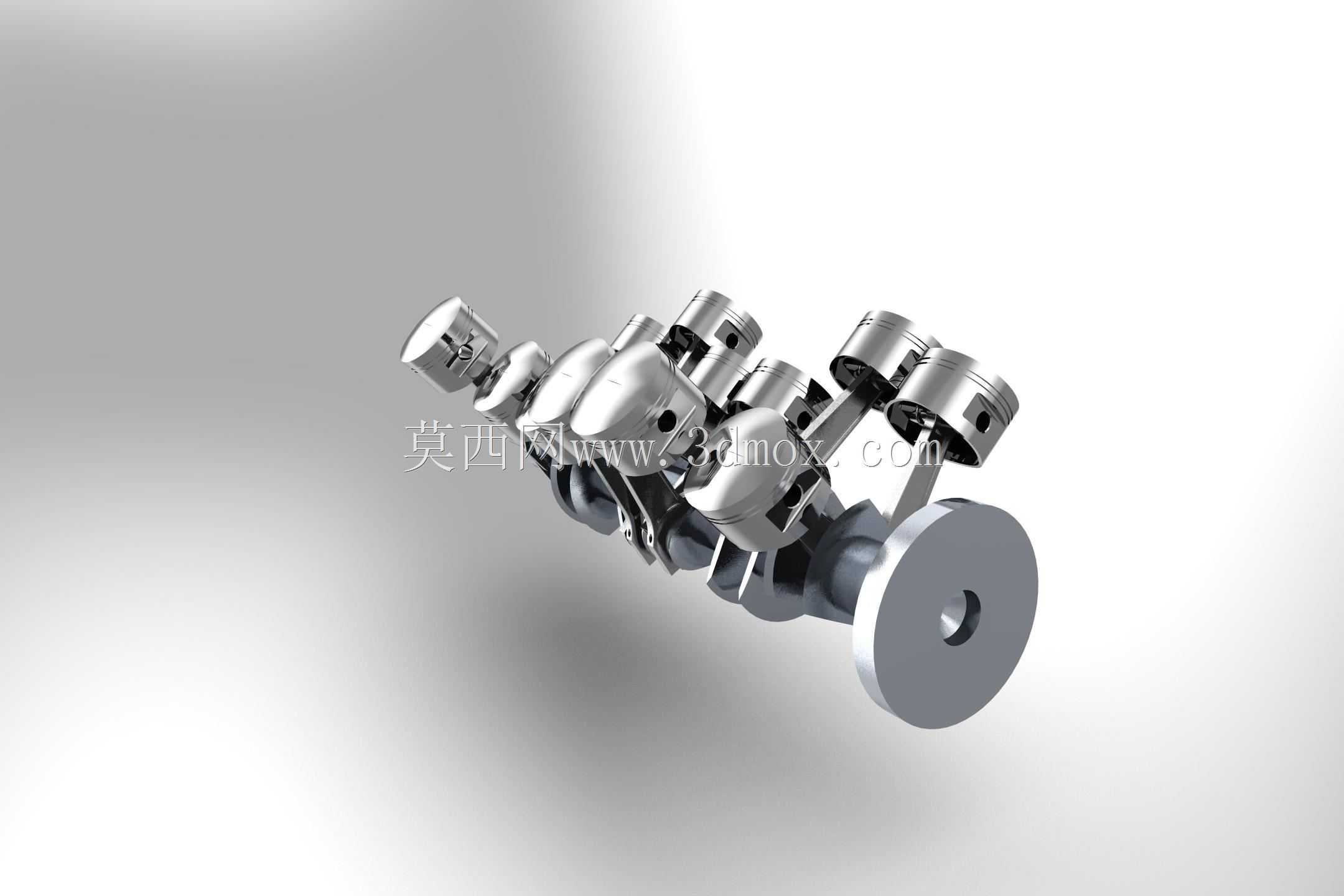 V12引擎Creo 2.0视频渲染