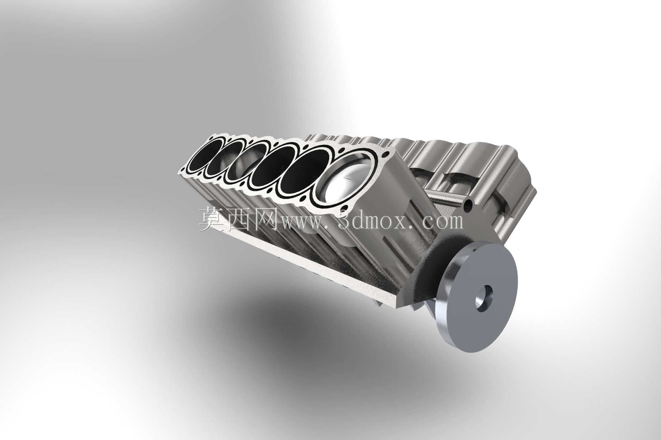 V12引擎Creo 2.0视频渲染