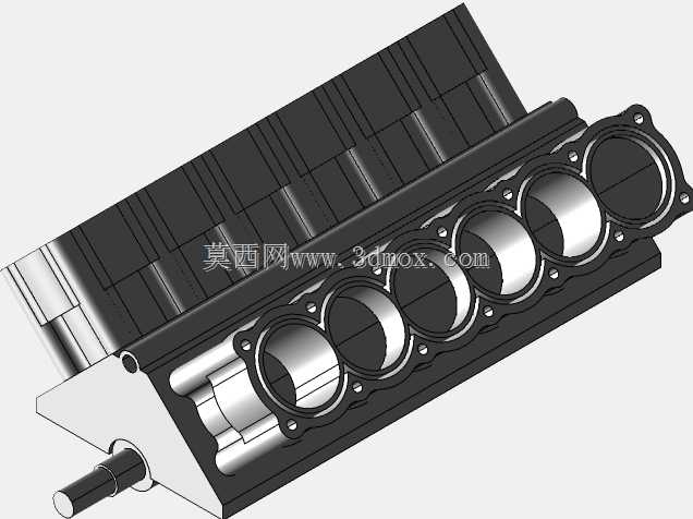 V12引擎Creo 2.0视频渲染